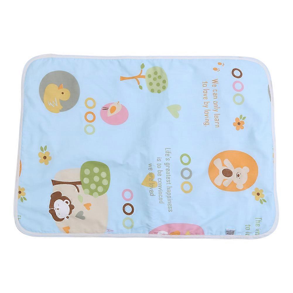 Baby Cotton Urine Mat Diaper Nappy Bedding Changing Cover Pad A