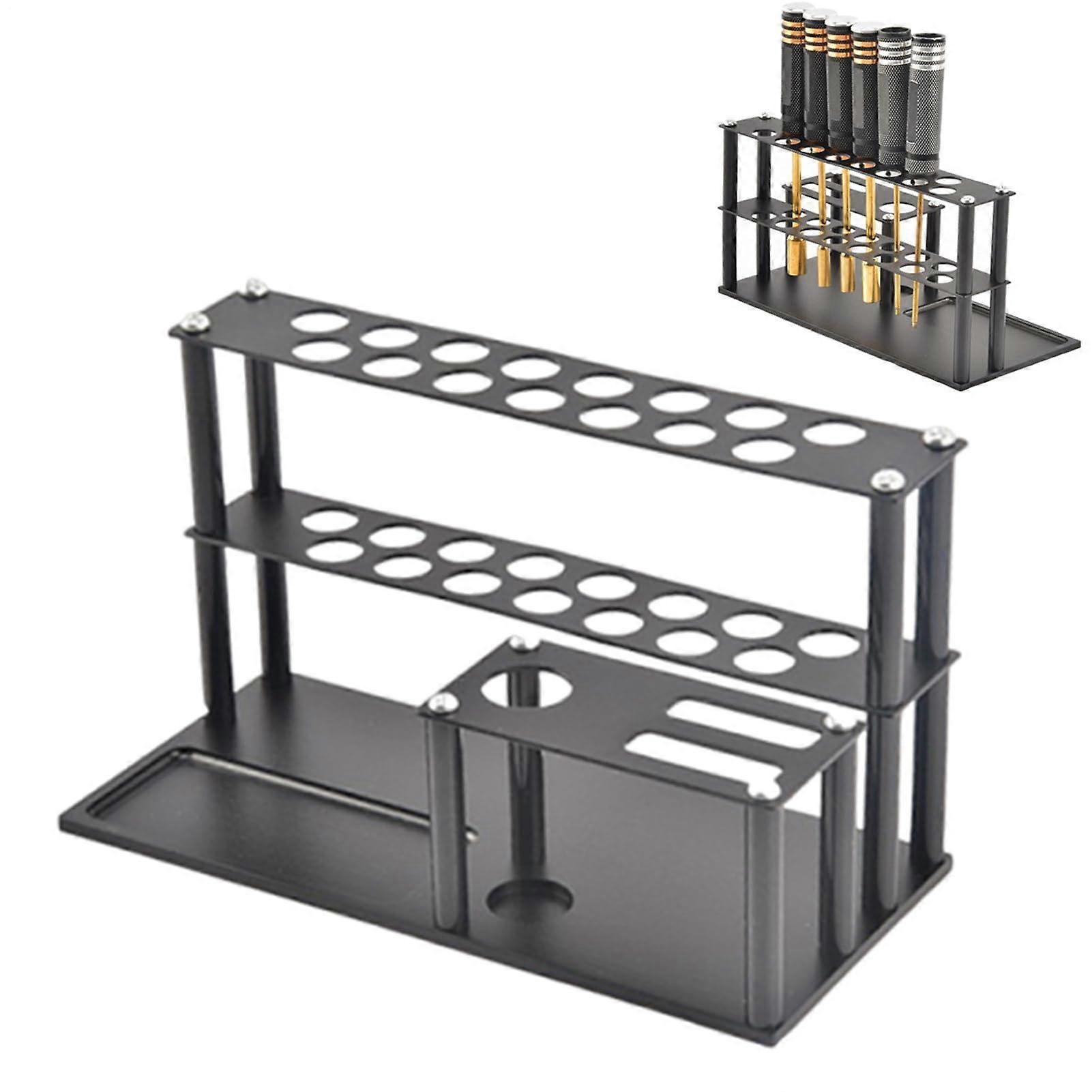 Desktop Tools Organiser Desktop Repair Tool Rack Screwdriver Holder With Integrated Screw Connections Multi Tool Bar
