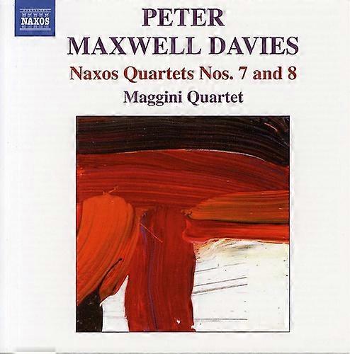 Maggini Quartet - Naxos Quartets 7 & 8  [COMPACT DISCS] USA import