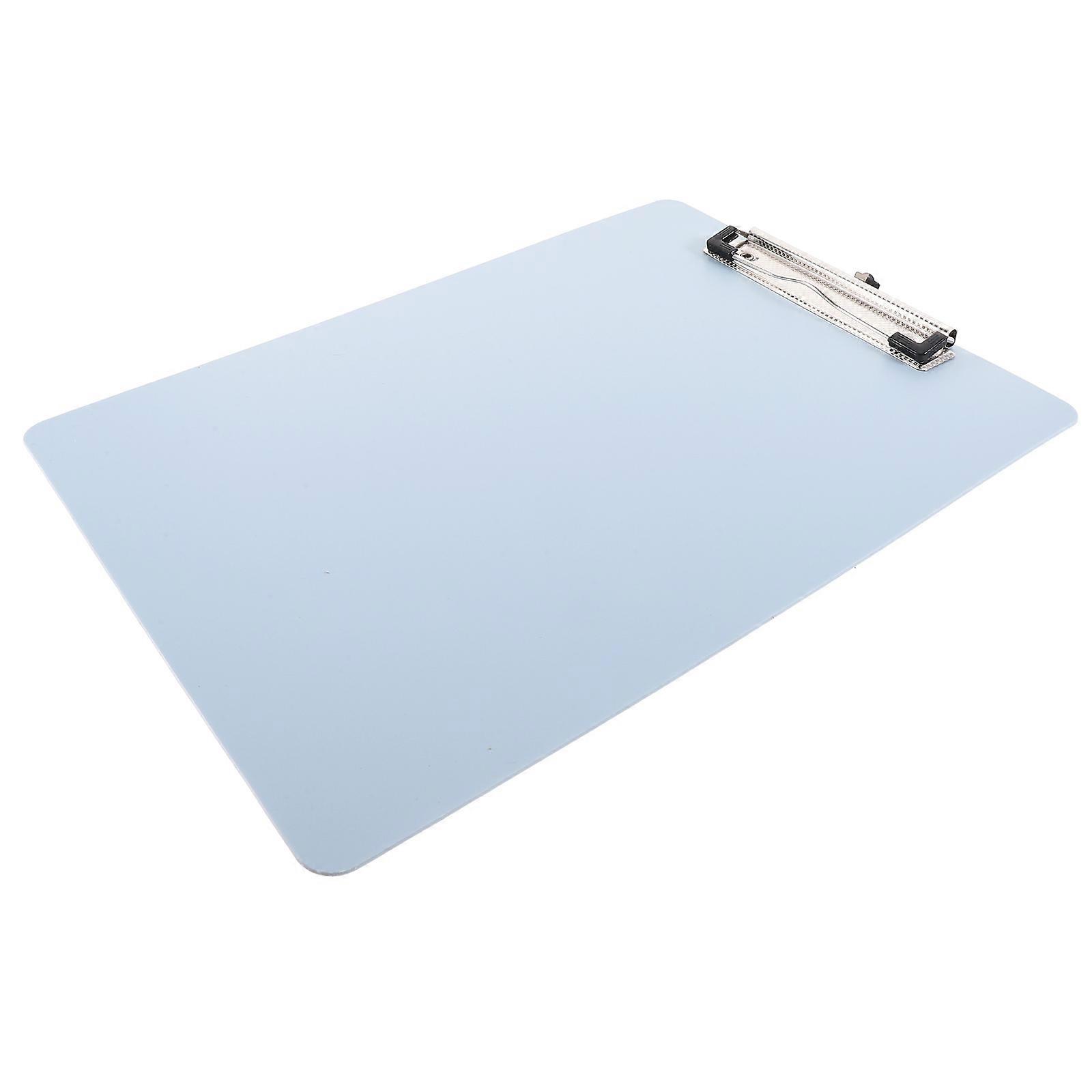 Office File Folder Clip Board for Writing Sky-Blue Paper Board