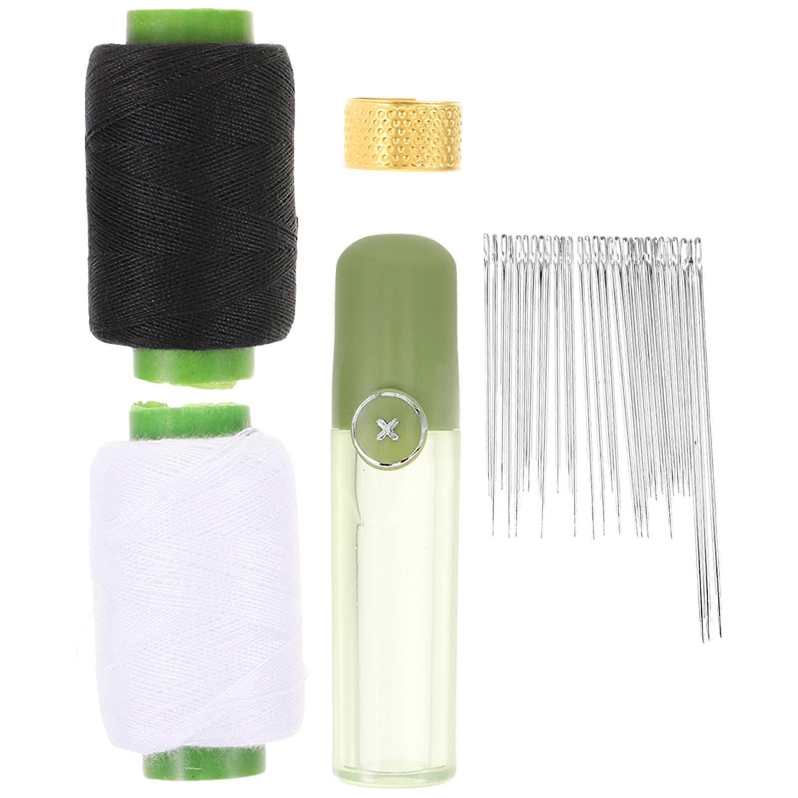 Portable Darning Needle for Sewing Projects Made of Stainless Steel and ABS Assorted Color