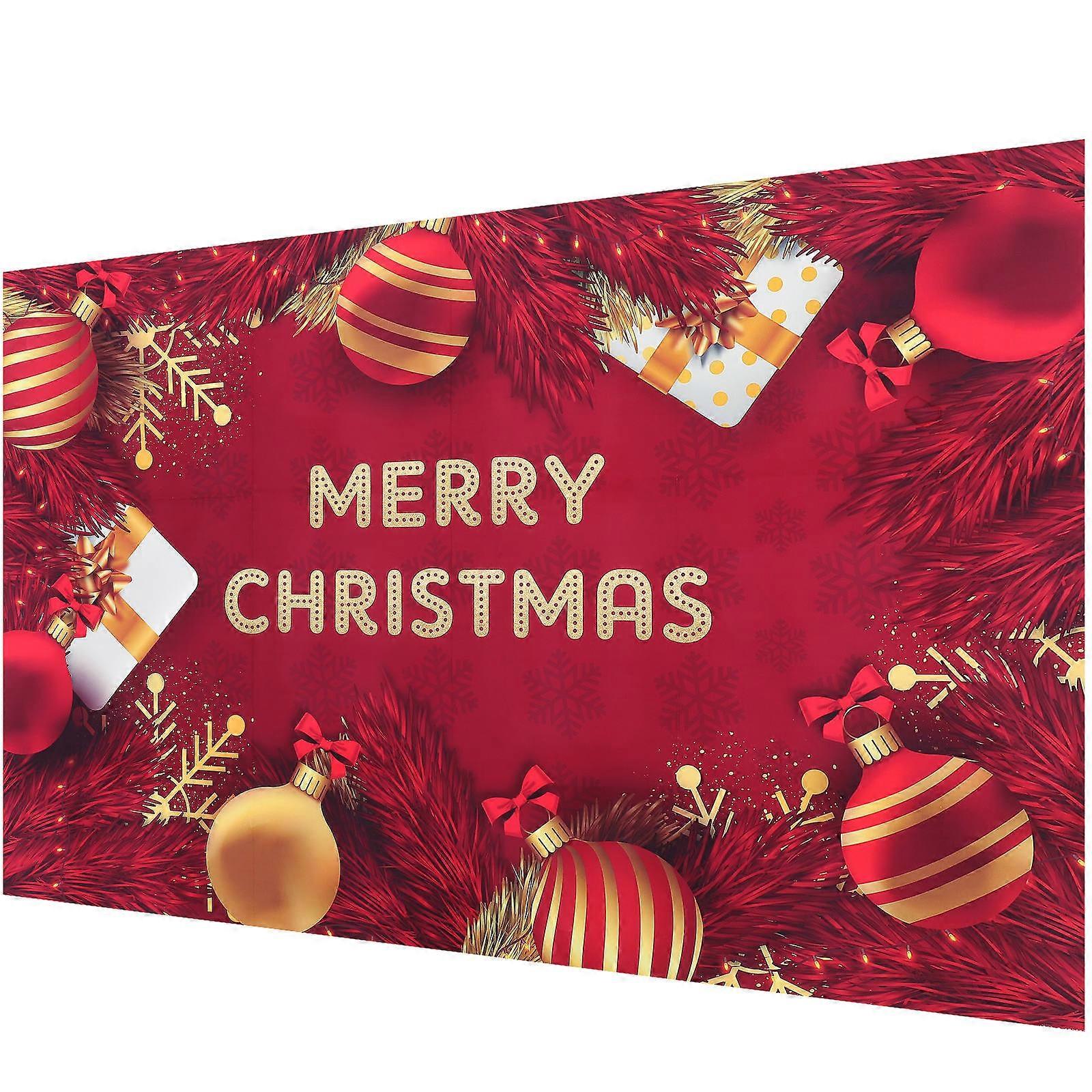 Holiday Decoration Background Cloth For Photographers Ideal For Christmas Events In Large Rectangular Shape 1Set
