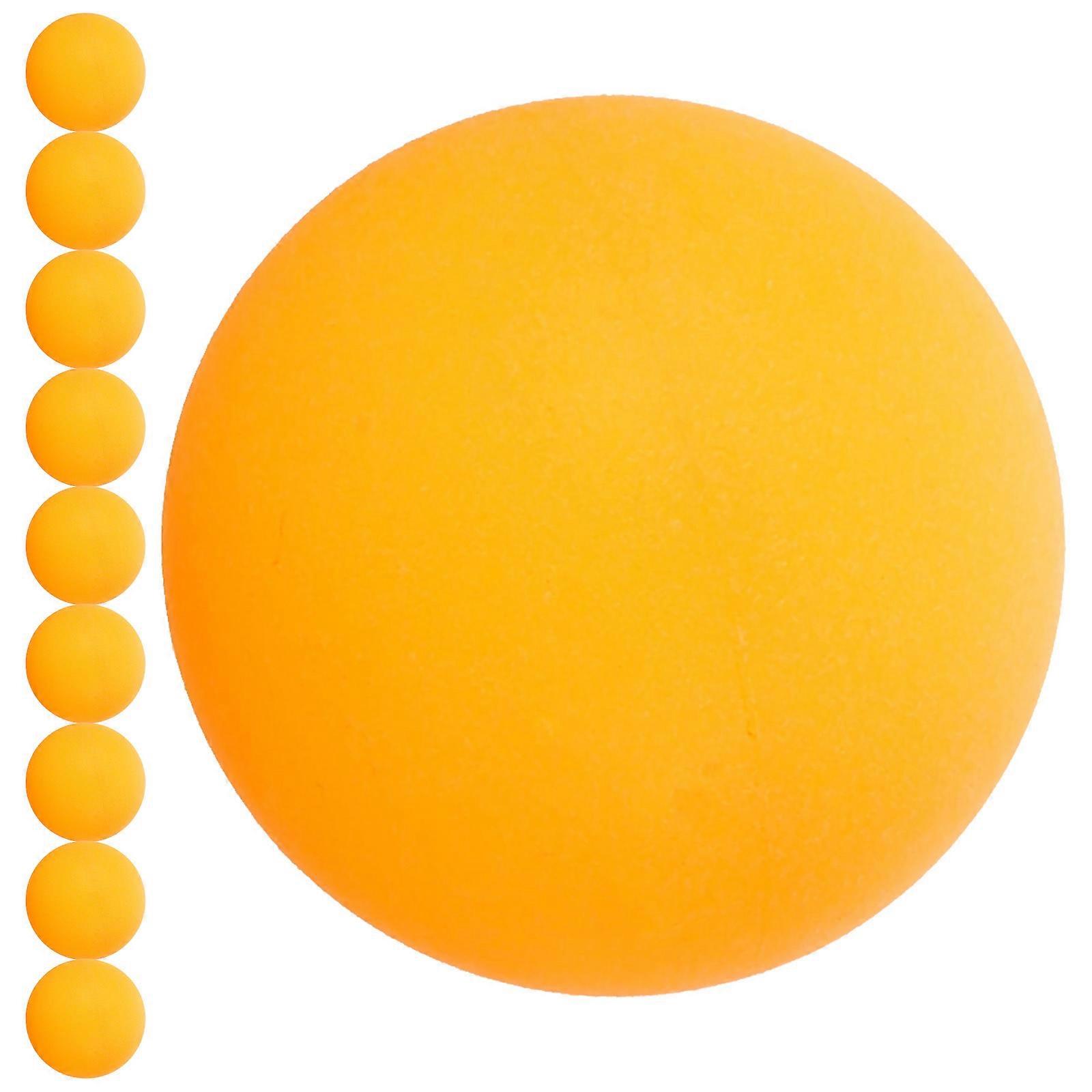 60Pcs Pong Balls Serving Machine Compatible Perfect For Gyms Yellow 40mm Round Training