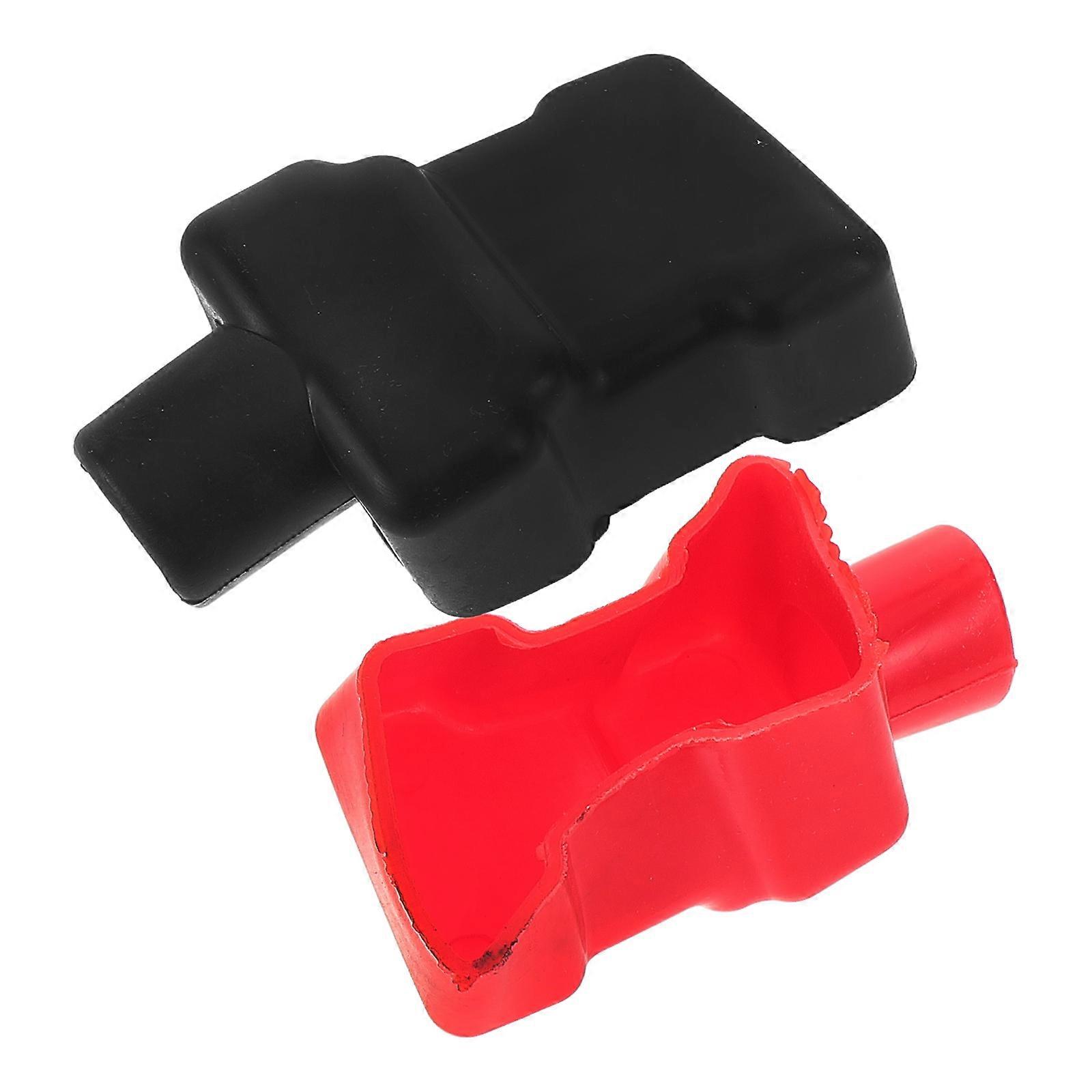 Insulating Battery Terminal Covers Protective Caps for Car Auto Vehicle Electrical Safety Robust Positive Negative Lug Caps