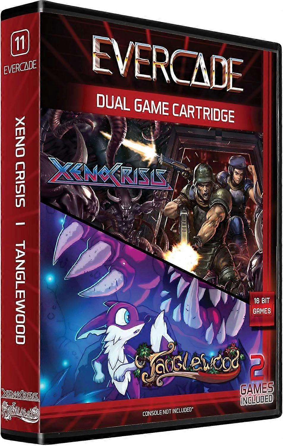 Evercade Xeno-Tangle Cartridge Dual Game