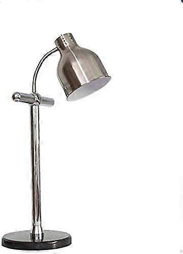Food Heating Warmer Lamp Buffet Food Warmer Heat Lamp Headlight Unit Desktop Lamp Heatingza Thermostat Station(Silver,Marblebase) Marblebase Silver