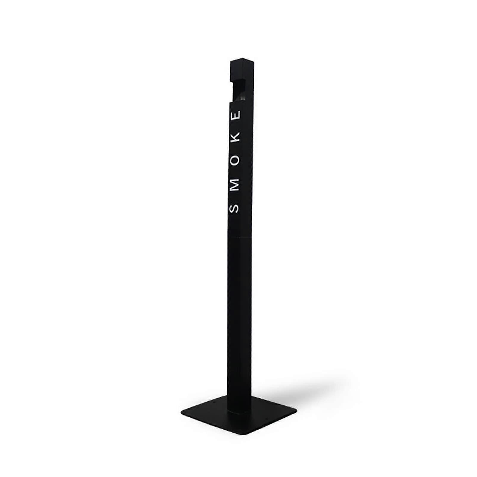 Standing Ashtray Stainless Steel Vertical Soot Column for Cigarette Butts Outdoor Use - Color B, One Size