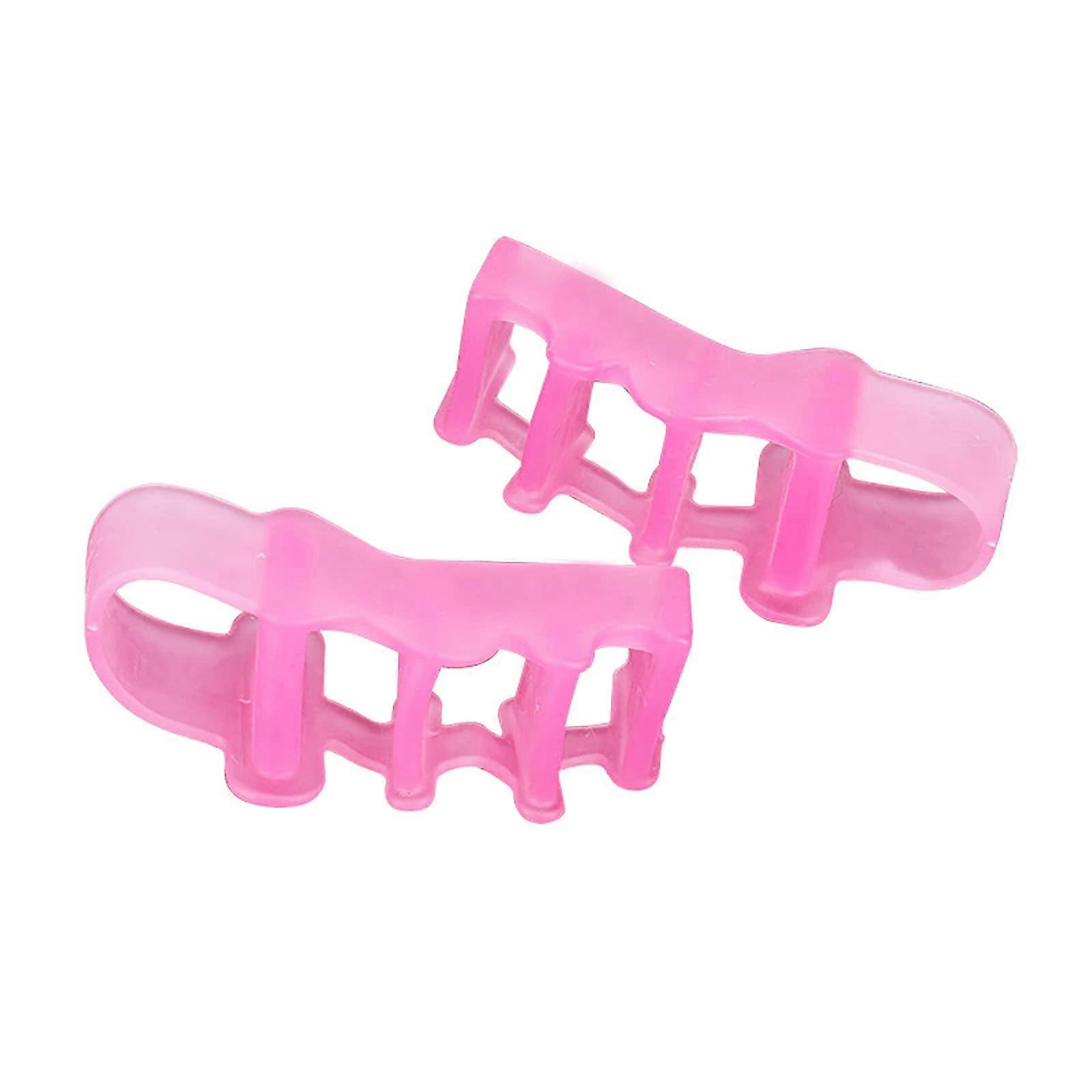 Bunion Corrector Unisex Gel Toe Separators For Overlapping Toes Big Toe Straightener Day Night Support Transparent
