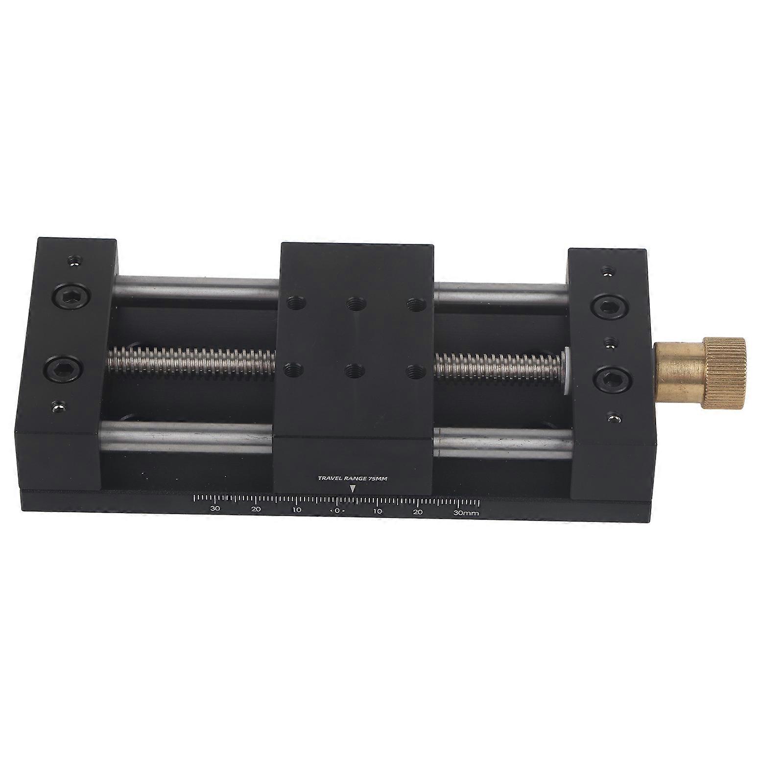 High Precision Aluminum Alloy Manual Sliding Table Linear Actuator with Base