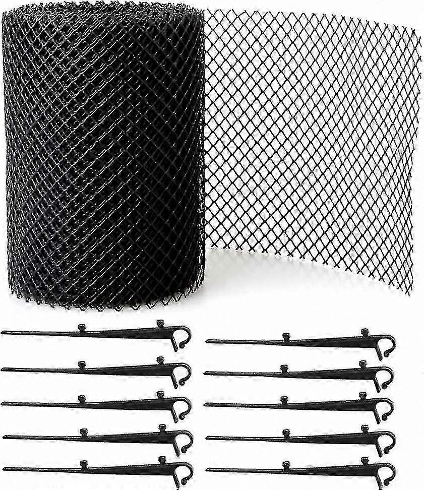 6m Mesh Gutter Guard Leaf Block Mat for Moss Protection and Home Maintenance Solutions