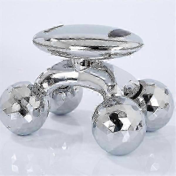 4D Roller Massage Device with Solar Micro Shaping for Cellulite Reduction