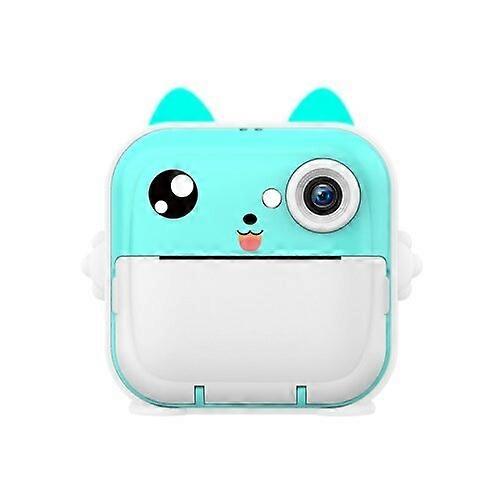 Children's instant camera, standard blue, wireless printing, 24 million pixels