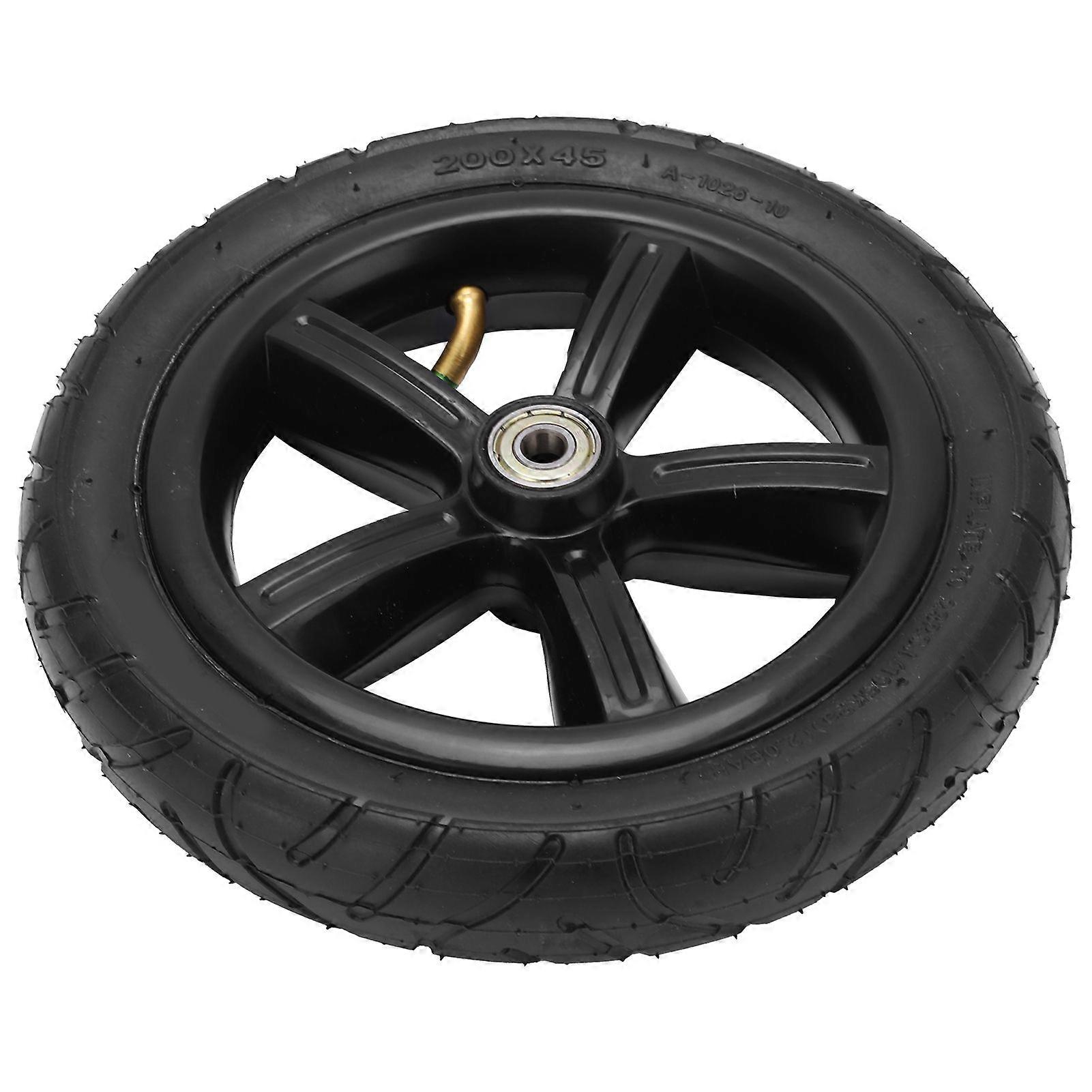 Roue pneumatique de 8 pouces 200x45 avec chambre à air pour scooter électrique avec moyeu et roulements