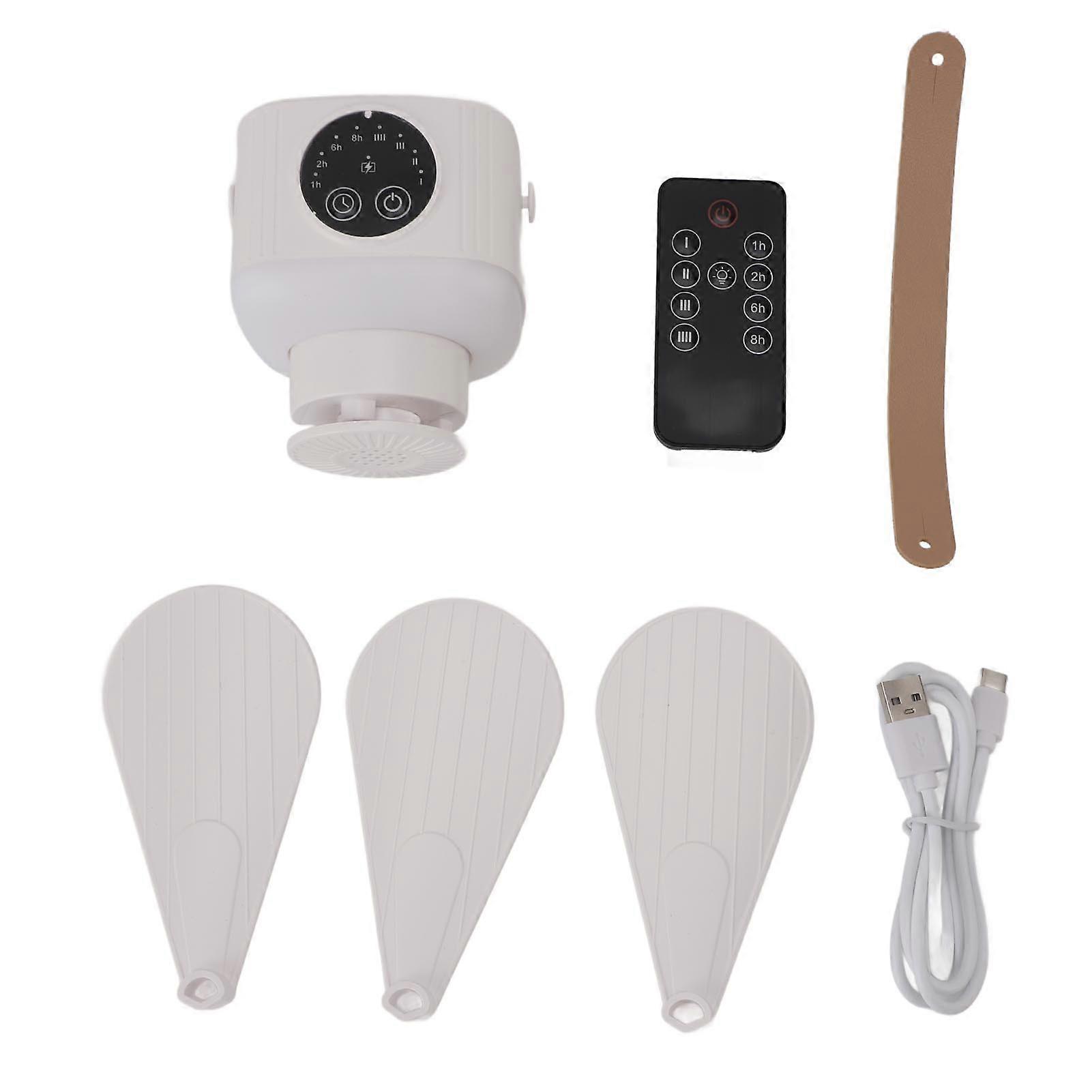 USB Powered with Light 4 Speed Timing Function 7200mAh Battery Remote Control Camping Ceiling Fan for Outdoor Tent