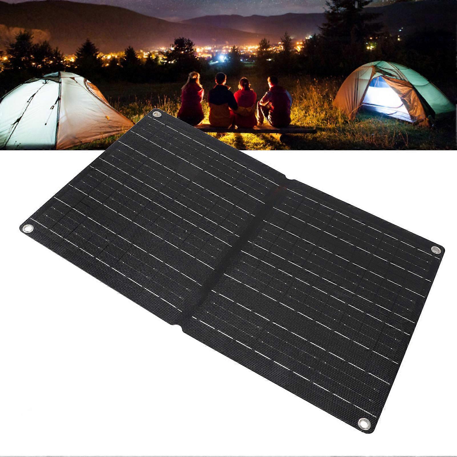 60W ETFE Foldable Solar Panel 57x37cm with 60A Controller