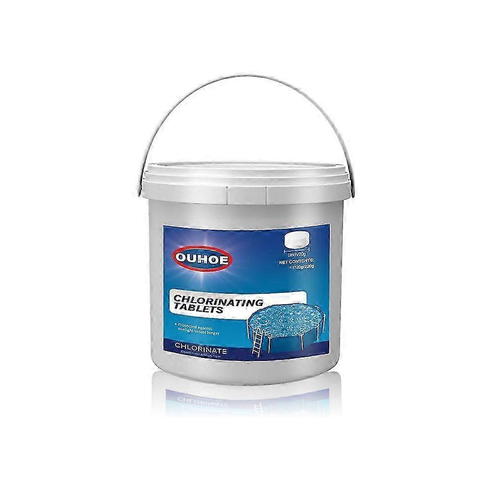 300pcs chlorine tablets 220g for pool and hot tub