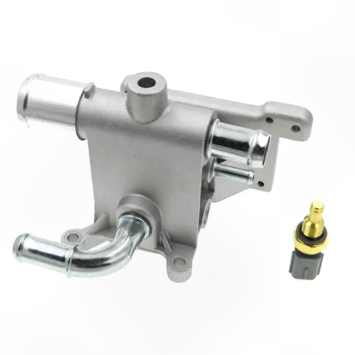 Coolant Thermostat Housing with Sensor for C-Max Focus II Mondeo 1.8L 2.0L 2000-2011