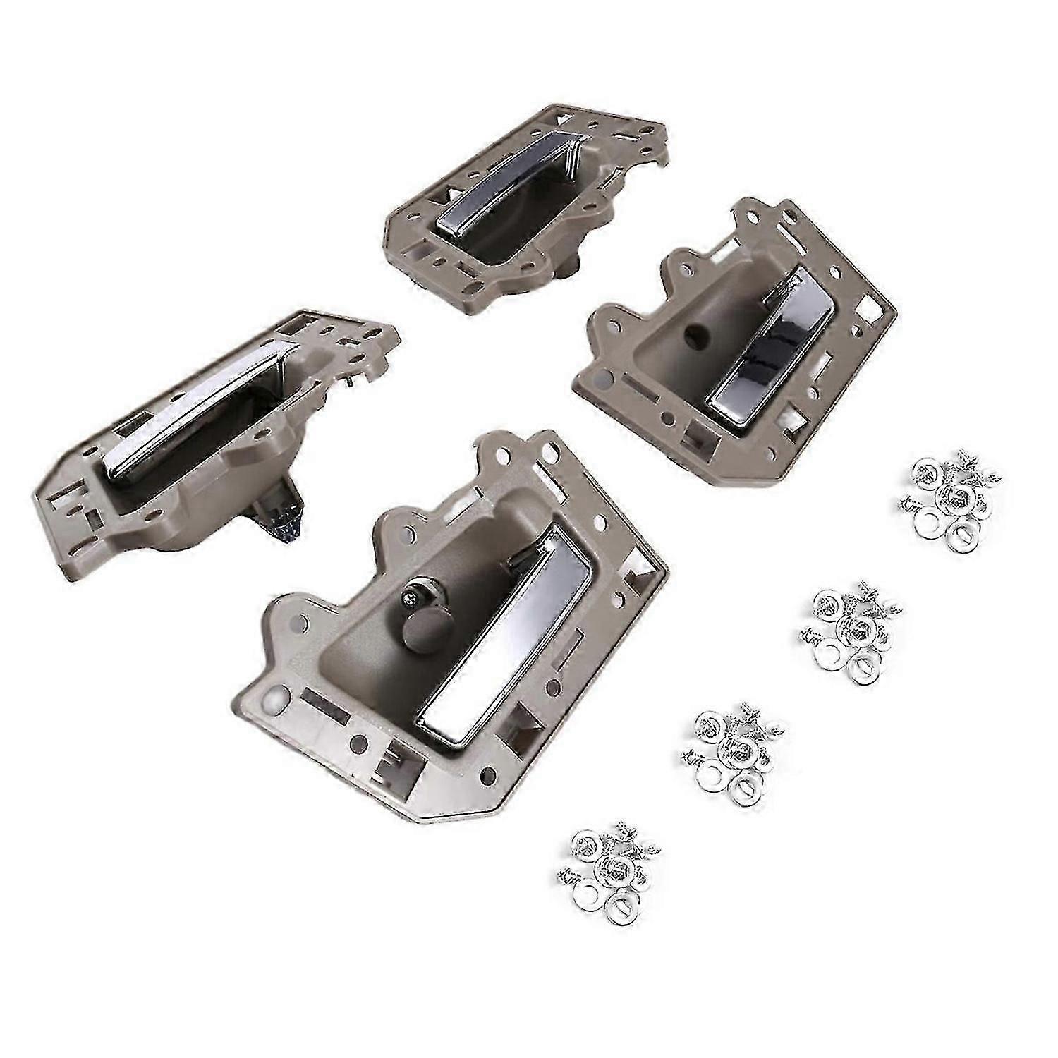 4pcs/Set Inner Door Handle for Jeep Grand Cherokee 2005-2011 LHD 1JV471J3AA 1JV461J3AA 5HR411J3AK 5H