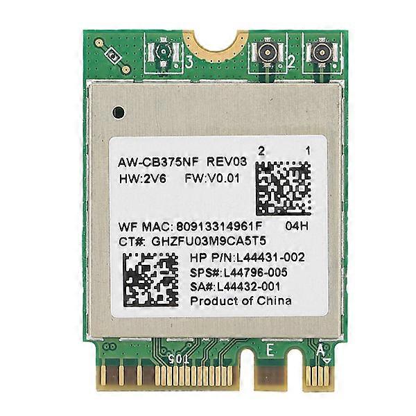 Network Card Wireless WLAN Universal for Bluetooth Computer Accessories M.2 NGFF RTL8822CE