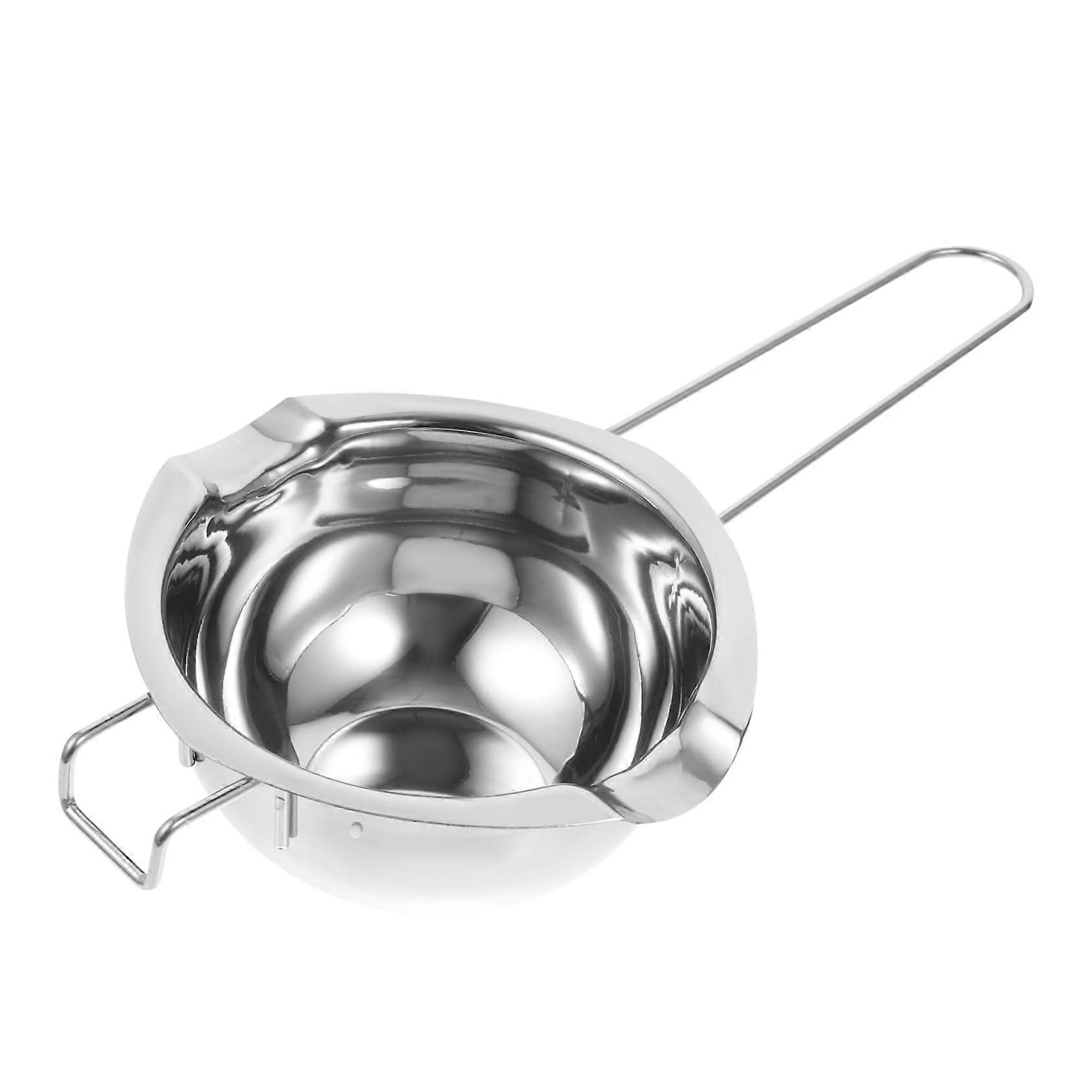 Stainless Steel Chocolate Melting Pot 304 Rustproof Material Induction Cookers Compatible Butter Warmer Cheese Melting