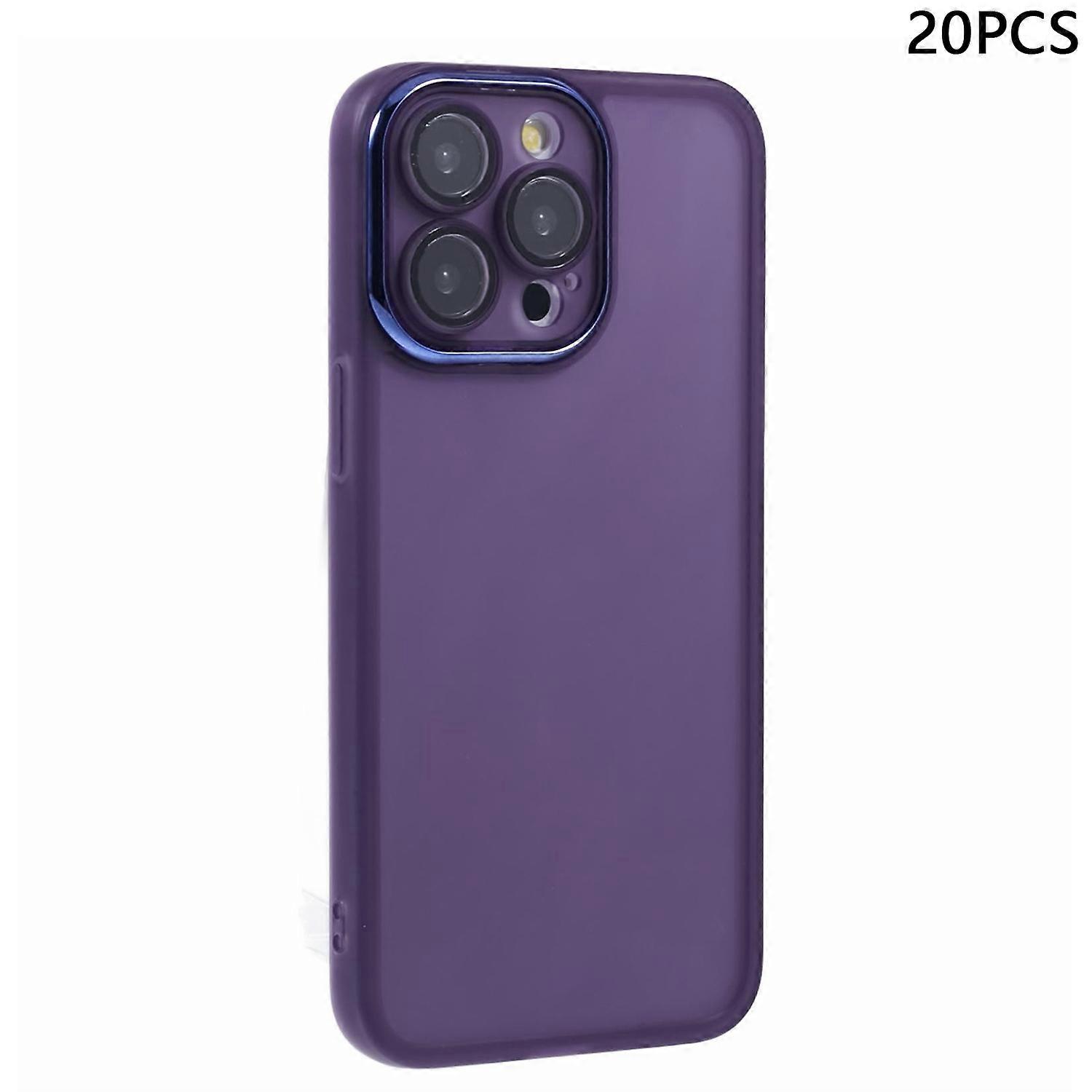 Bulk Purchasing 20Pcs For iPhone 13 Pro Case Electroplated Camera Frame TPU Phone Cover Precise Cuto