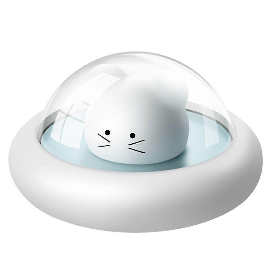 Children's Mouse nightlight with 3 levels of light, a rechargeable LED nightlight with a 20-minute timer and push-down control(Blue)