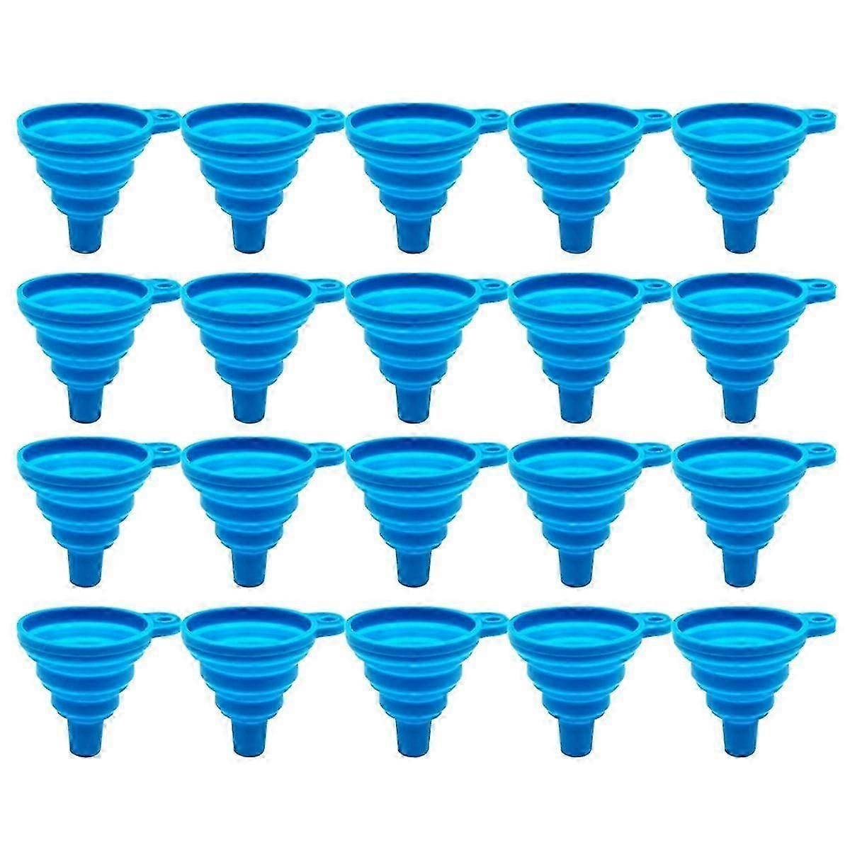 Multifunctional Portable Mini Funnel, Retractable Silicone Folding Funnel for Kitchen,Kitchen Tools