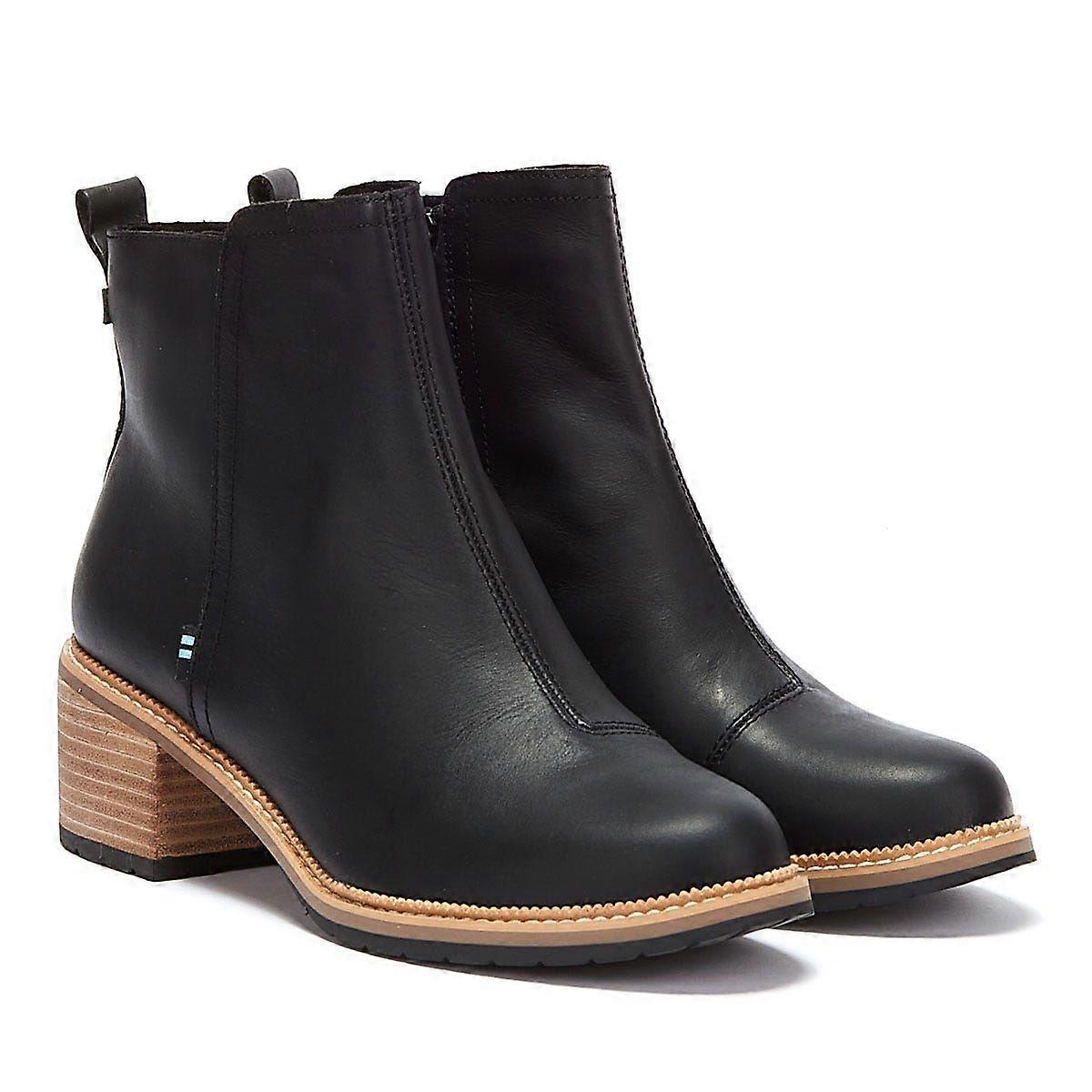 TOMS Marina Womens Boots - (Black)