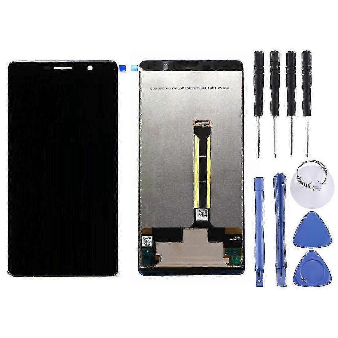 Ensemble d’affichage pour remplacement de l’écran LCD noir du Nokia 7 Plus