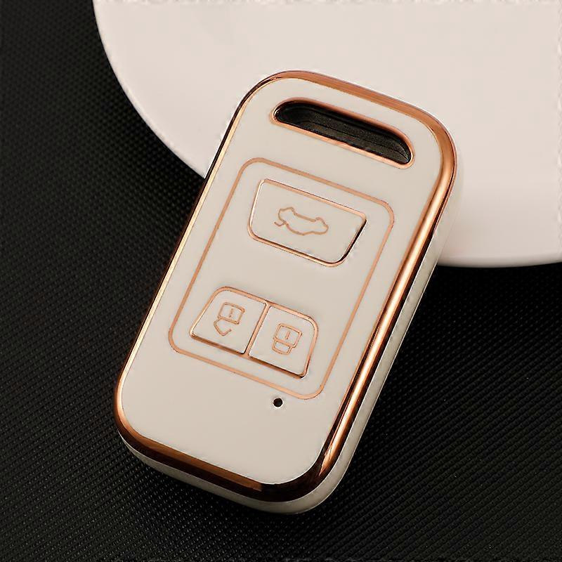 3 Button Remote Control Case Tpu for Chery Tiggo 4 7 Arrizo 5 3 Tiggo 8 Key Protector Cover~04772
