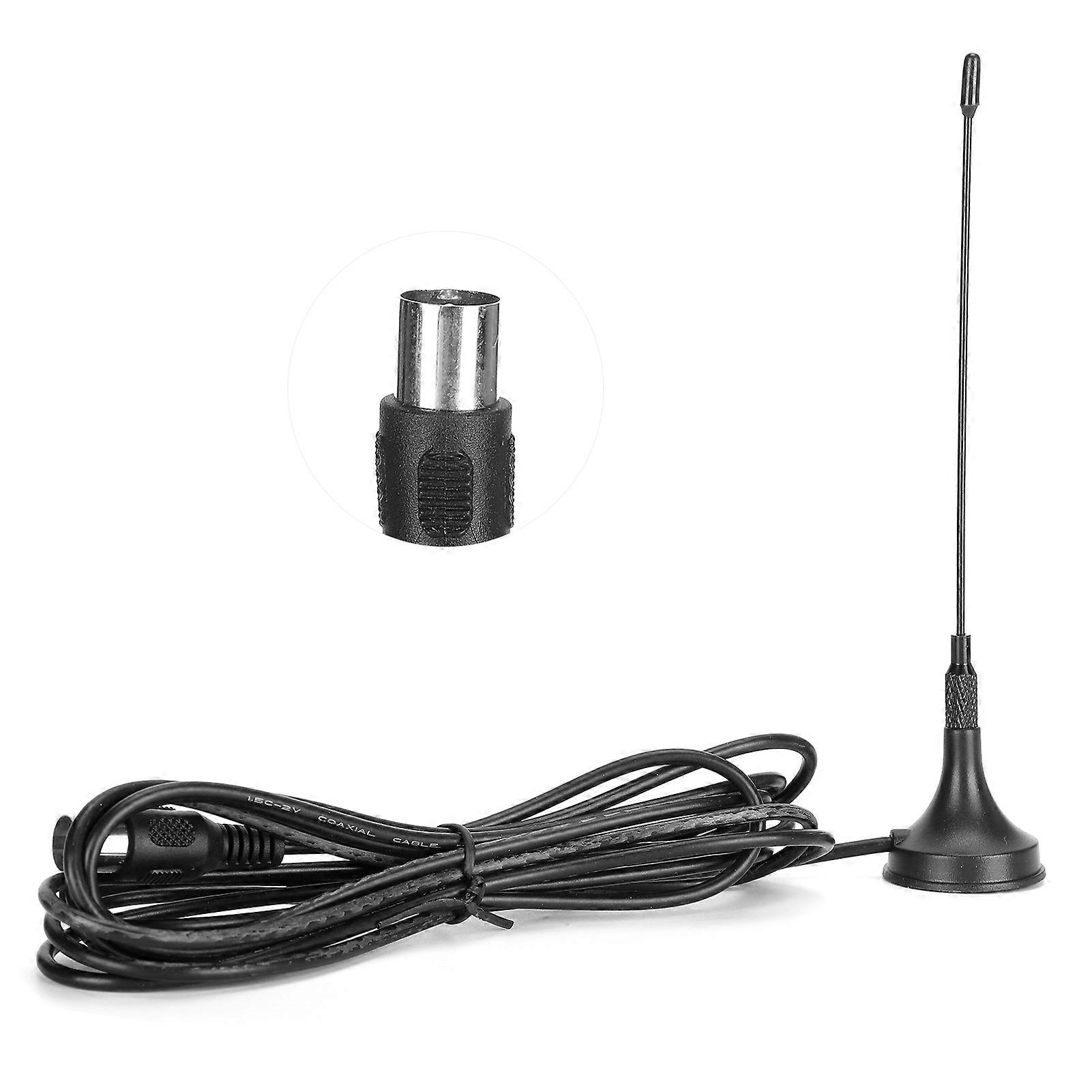 Digital TV Antenna Frequency Reception Signal Strengthen Antenna with Suction Cup Base
