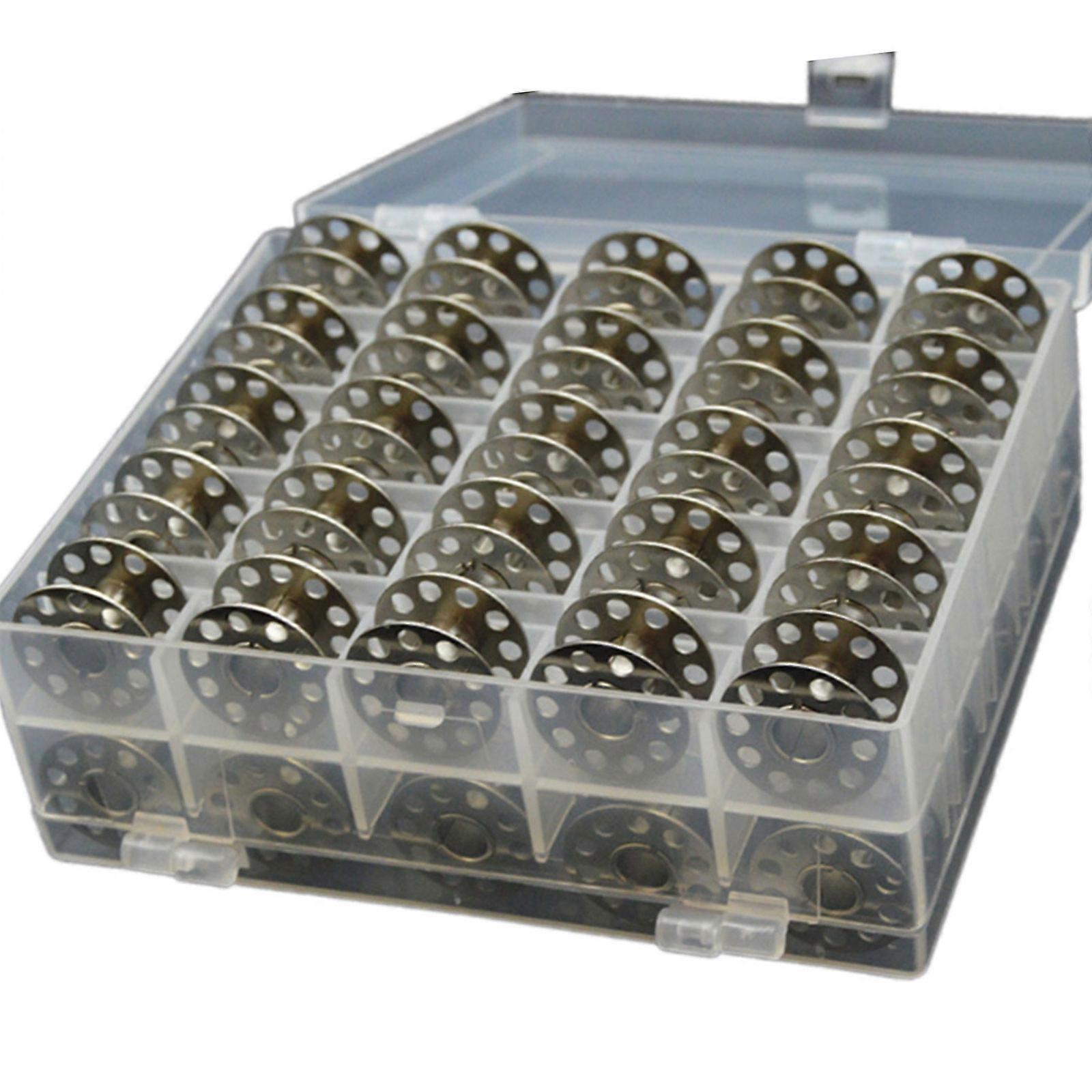 Practical Round Bobbin Alloy Designs for Professional Sewing Projects  50 grid metal