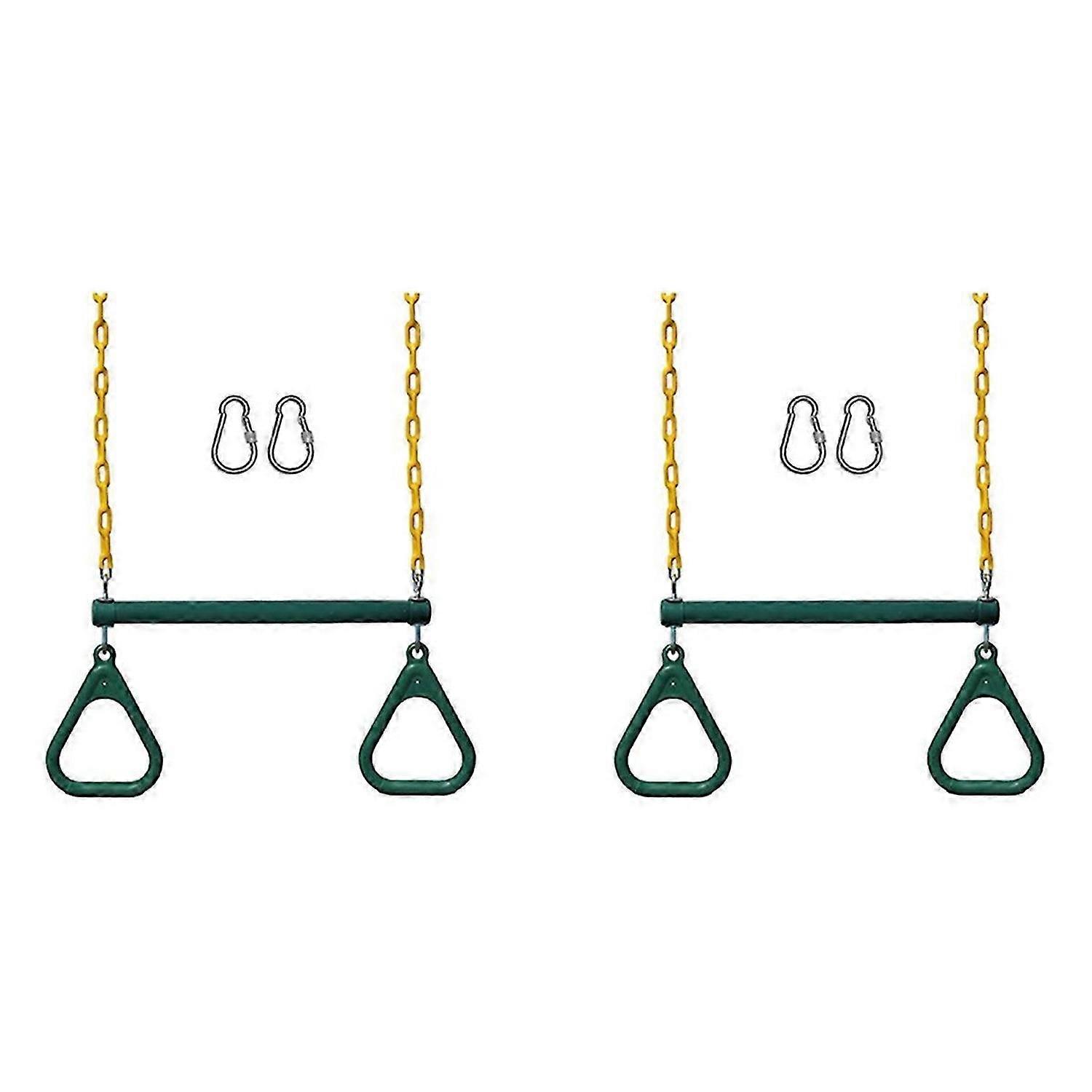 Swing Sets for Backyard-Set Includes 18Inch Trapeze Swing Bar