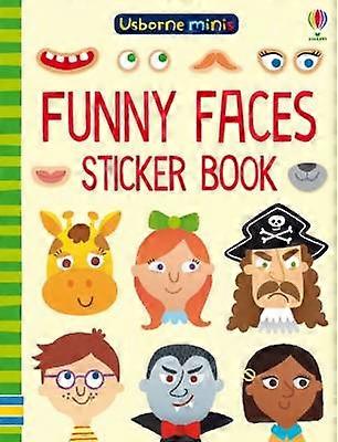 Lustige Gesichter Sticker Book