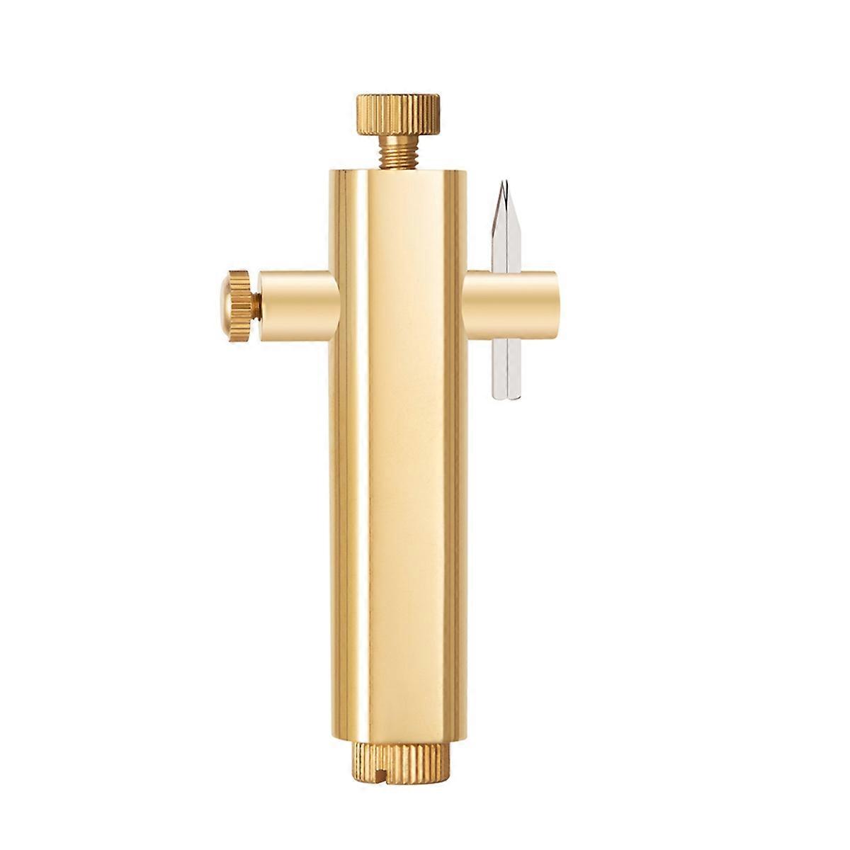 Violin Making Tools Brass Purfling Inlay Inlaid Groove Tool Violin Luthier Tool Musical Instrument