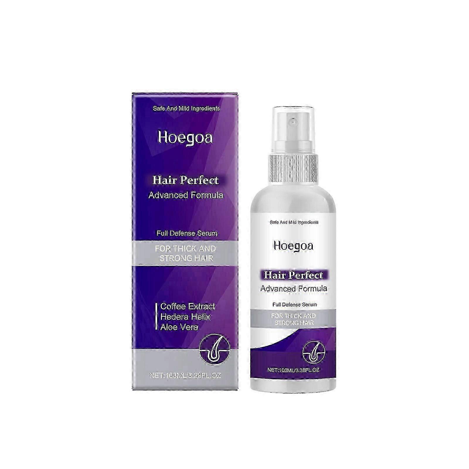 ExquisiteFull Defense Serum For Thick and Strong Hair, Hair Conditioner Spray for Soft and Smooth Hair, Gently Nourishes the Scalp and Moisturizes the