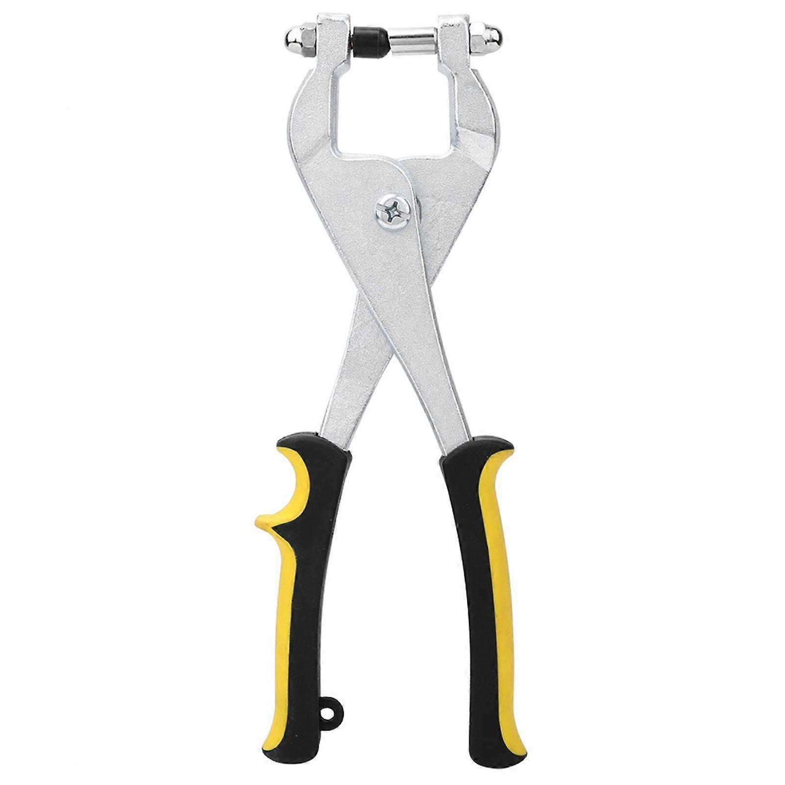 Multi Function Grit Punch Pliers Metal Sheet 3.27mm Hole Puncher Pliers