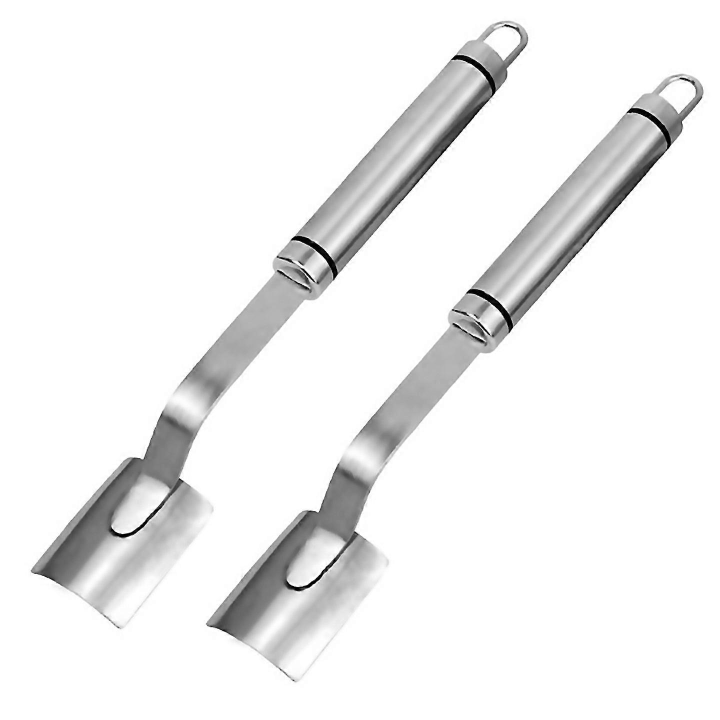 For Long Handle Stainless Steel Corn Stripping Tool Magic Corn Peelers