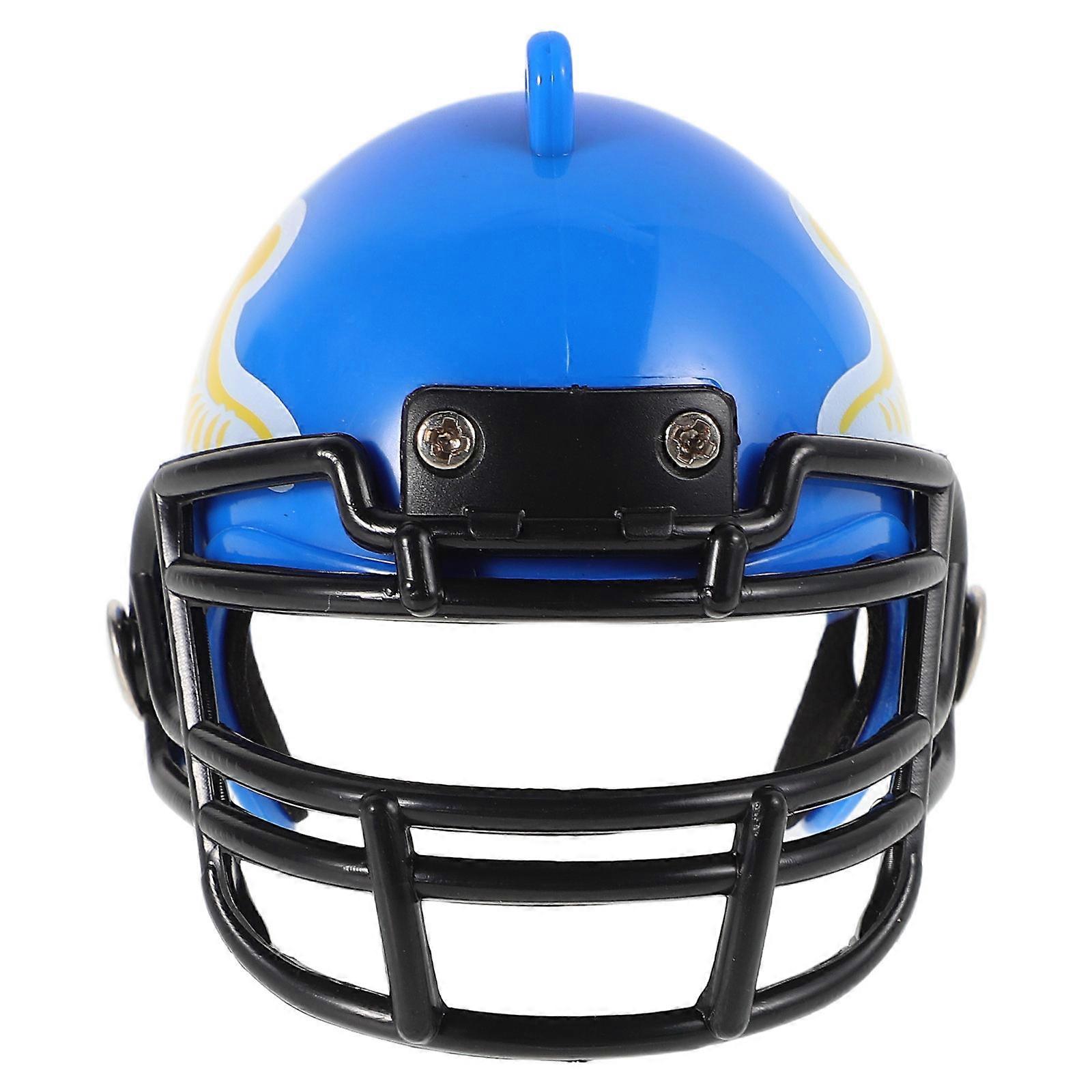Miniature Mini Display for Football Fans Sky-Blue Plastic