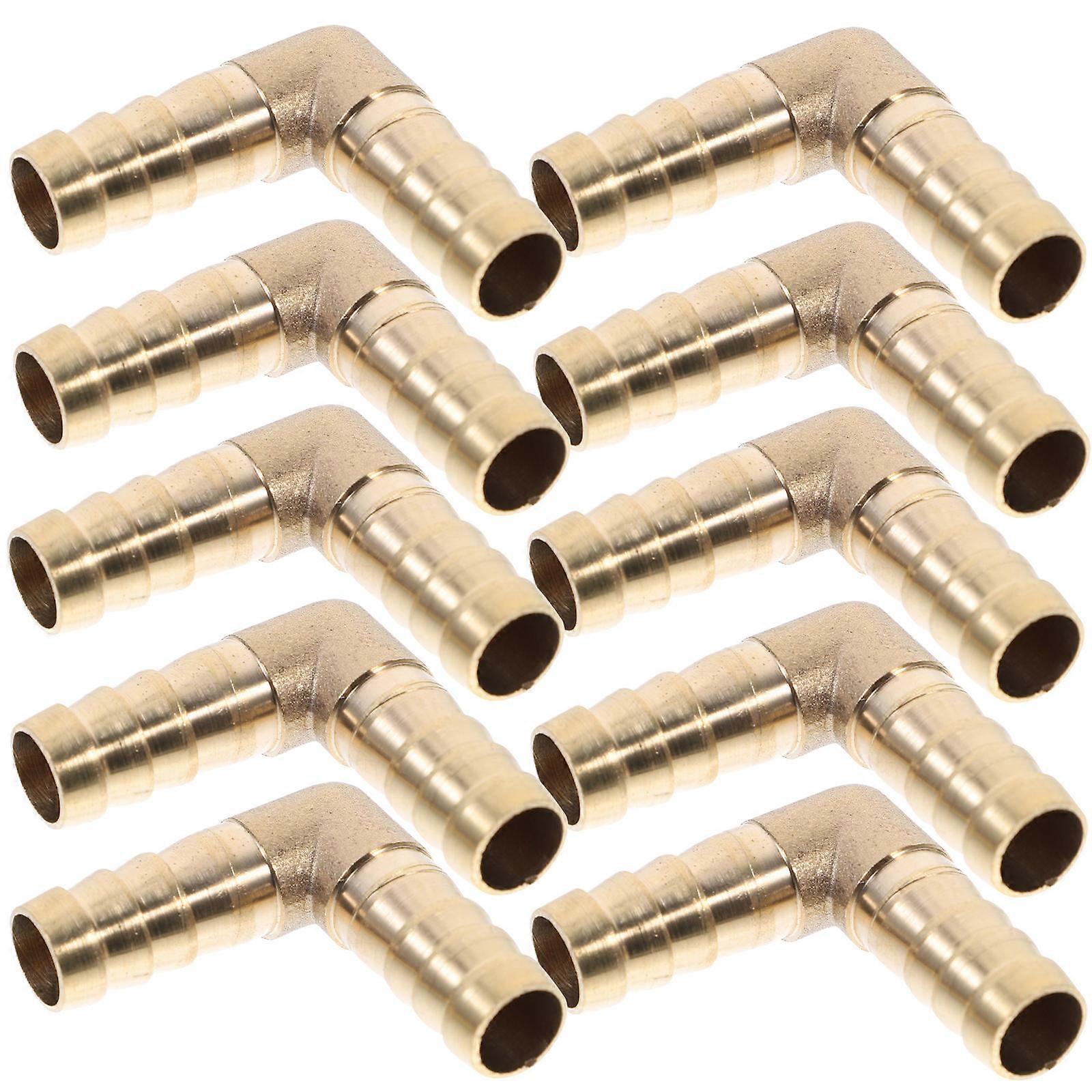 Pex Fittings Hose Connector for Pipe 50Pcs Copper 90 Degree Elbow Fitting