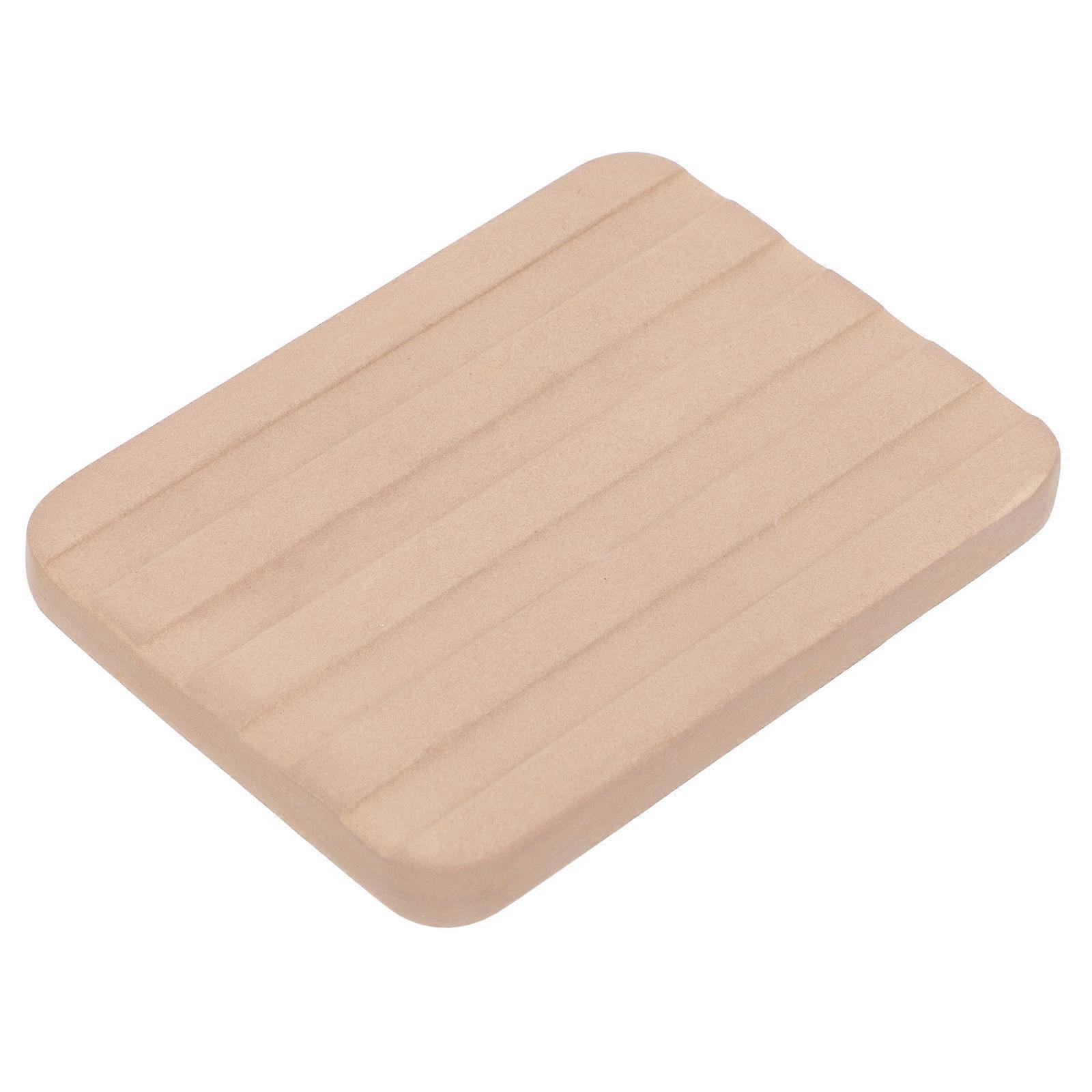 Diatomite Soap Rack Multifunctional Tray for Storage with Brown Color