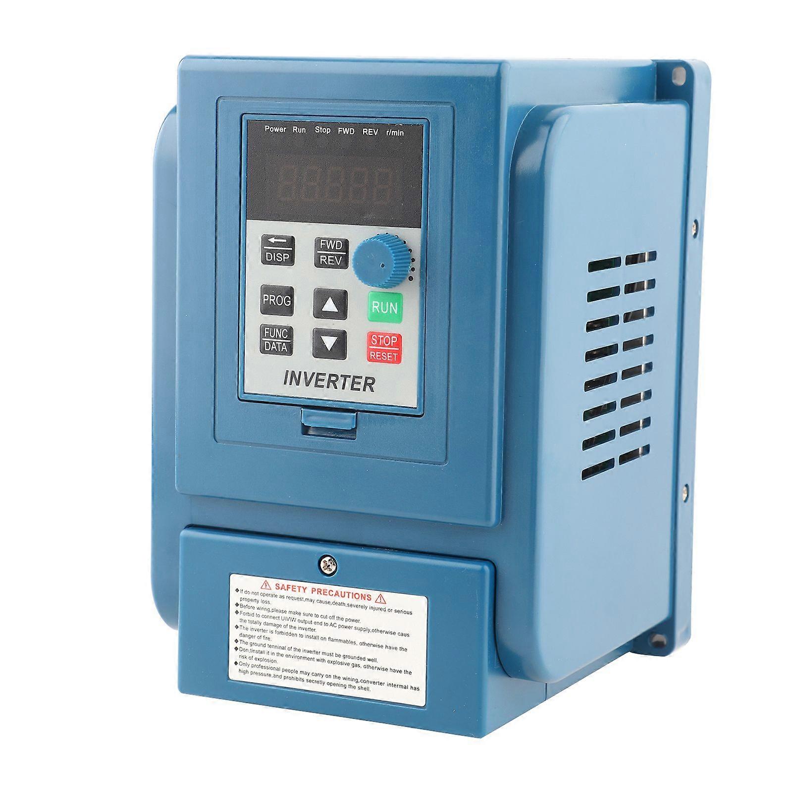 1pc 380VAC 3A Variable Frequency Drive VFD Speed Controller for 3-phase 0.75kW AC Motor