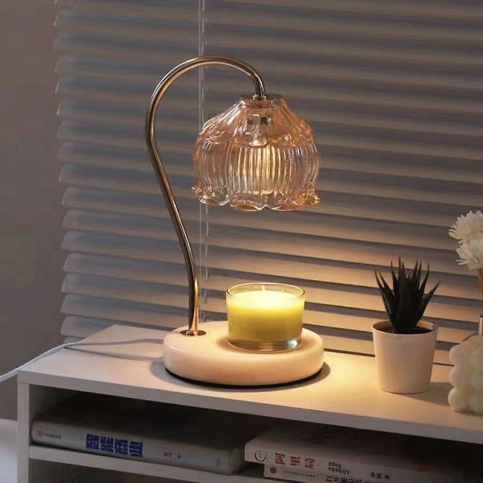 Aromatherapy Candle Heater Light With Timer Dimmer, Standard Version, Color2, Wax-Free Home Decor Gift for Ladies