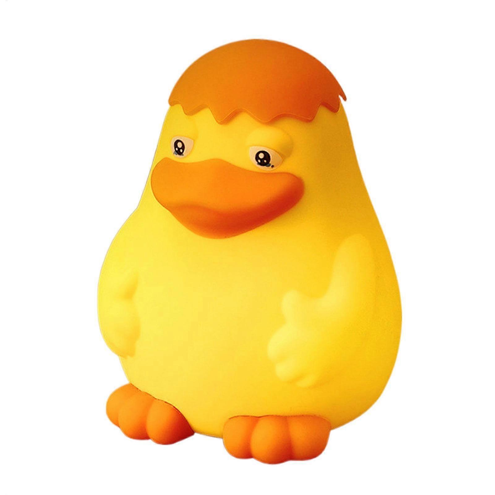 Duck Night Light - Rechargeable Duck Shape Nursery Lamp for Breastfeeding, Diaper Changing, and Tabletop Decor in Bedroom and Kitchen
