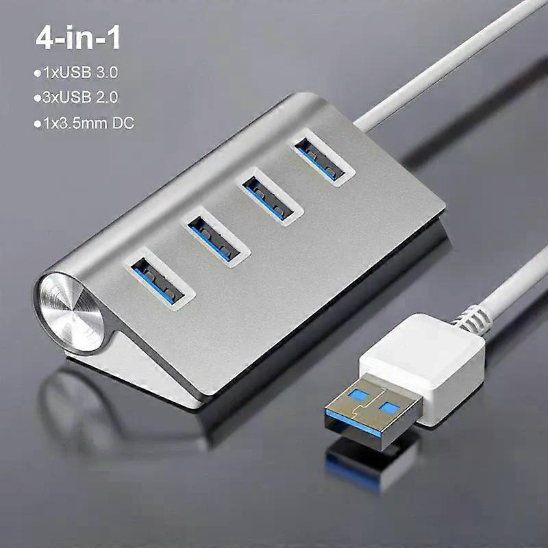 USB 3.0 HUB 5Gbps High Speed USB Docking Station Extender USB HUB USB Splitter For Laptop Macbook Aluminum Alloy USB hubs