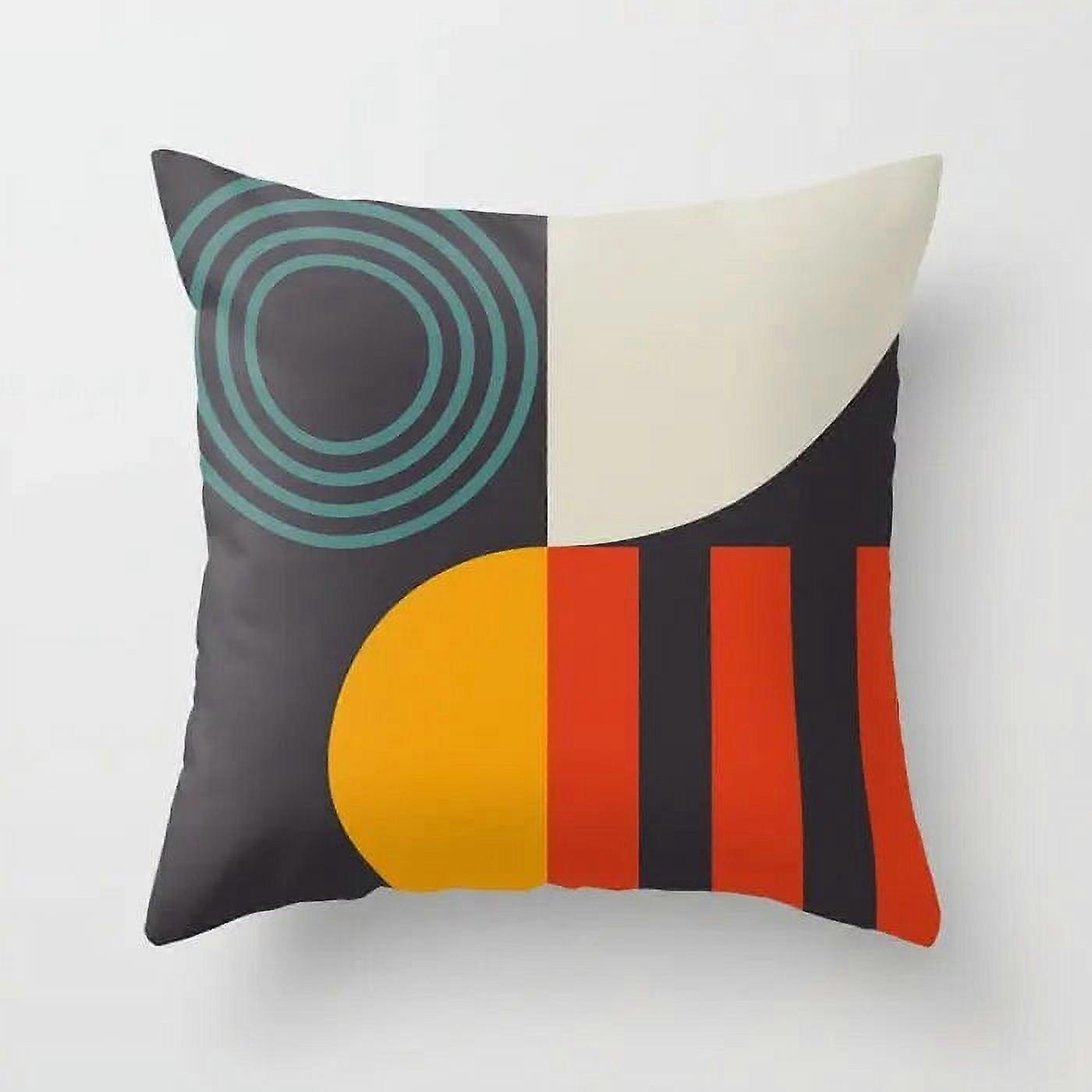 Örngott Bomull Linne Sovrum Vardagsrum Inredning Abstrakt Mönster Soffa Kudde Kuddfodral Hem