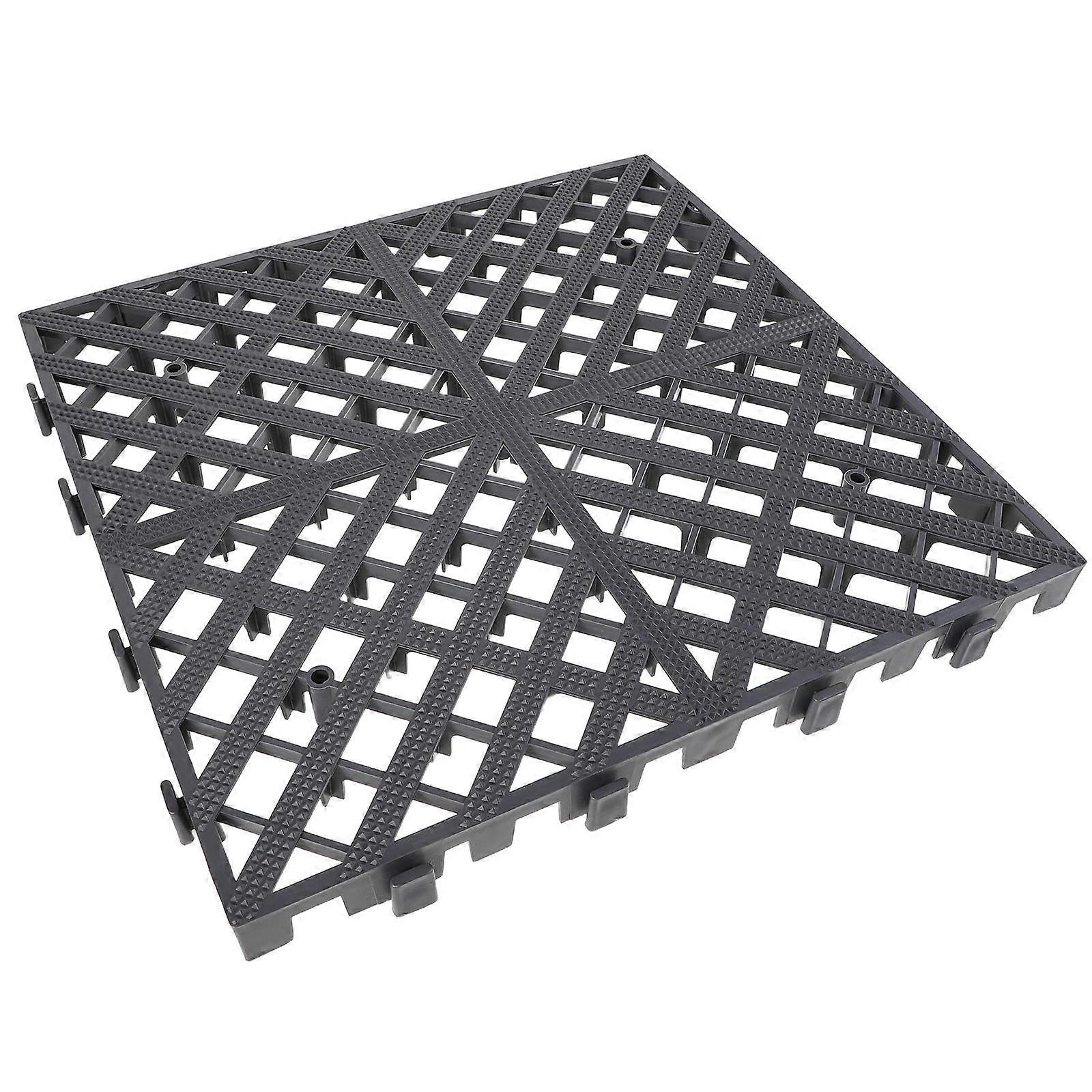 Car Wash Cushion Mat Heavy-Duty Interlocking Tile for Drainage 2Pcs