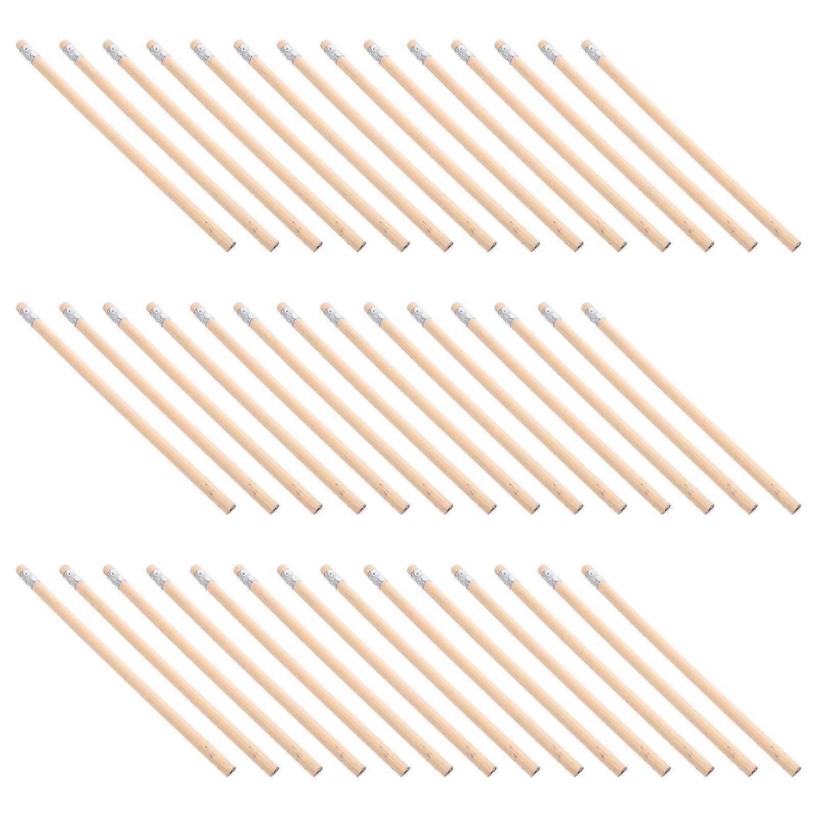 Smooth Writing Aluminum-Free Wooden Hb Pencils for Writing Use 80Pcs