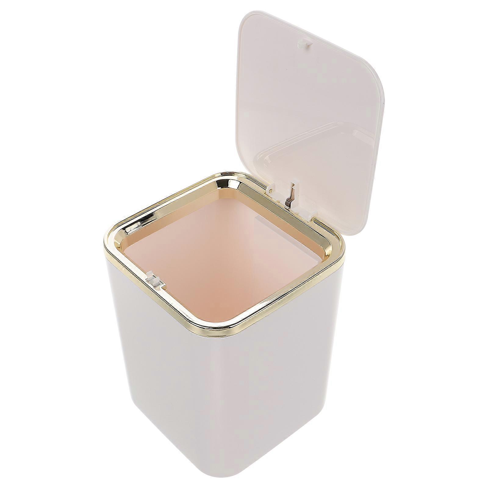 Stylish Trash Container For Organizing Countertop And Bedroom Use 1Pcs