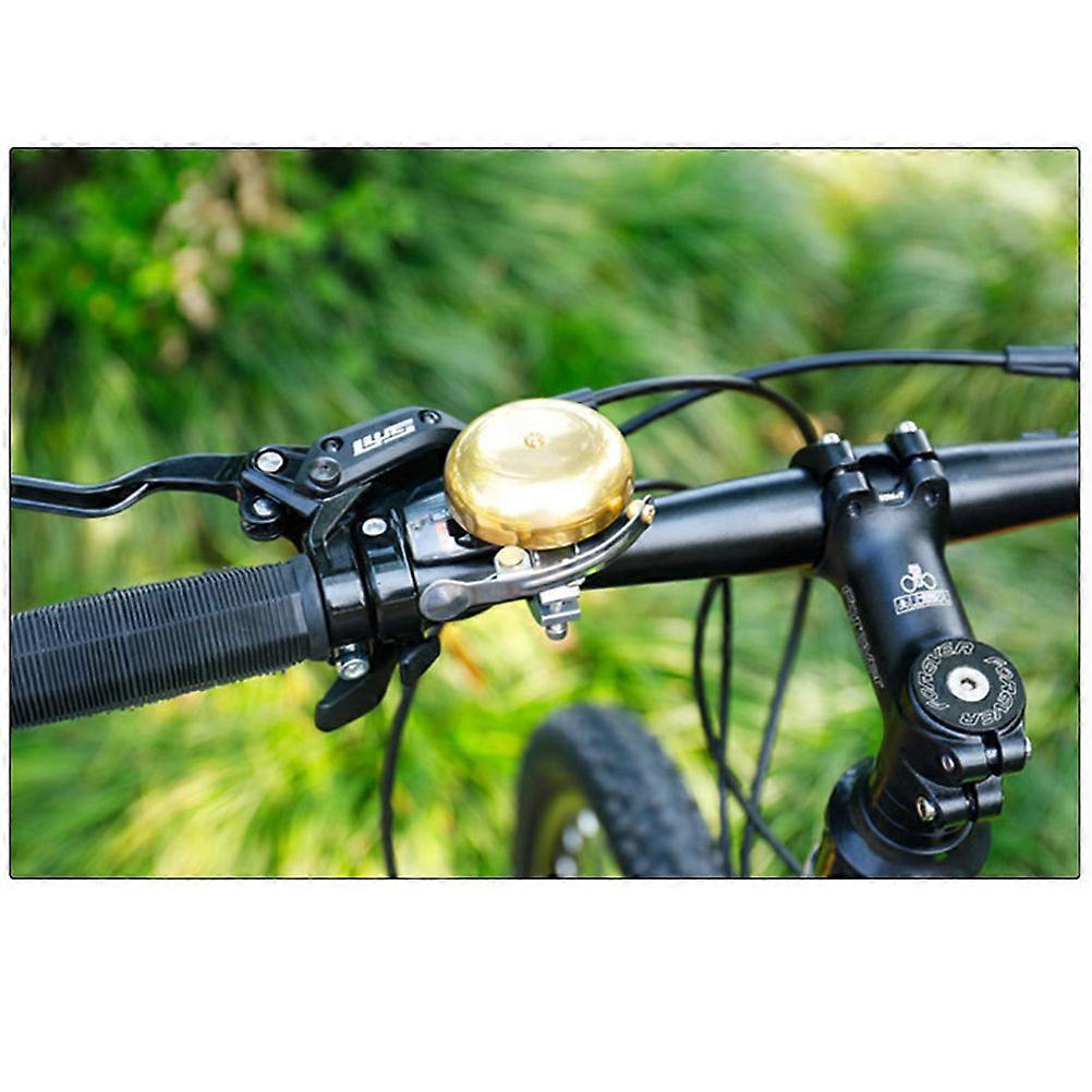 Retro Copper Bike Horn Cycling Warning Bells For Mountain And Road Bikes Style Loud Sound 1Set